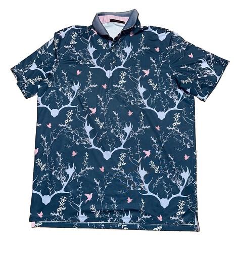 Greyson reindeer games polo - reindeer,