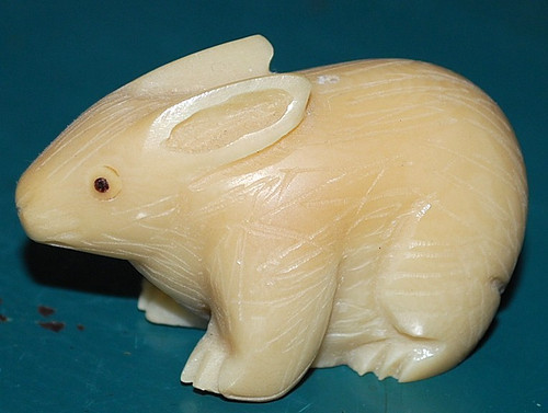 Vtg japan netsuke fine - 1, 7/8"