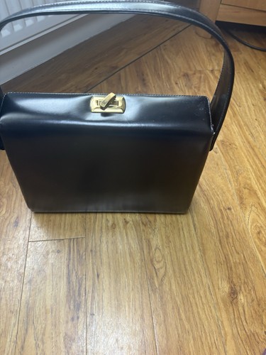Vintage 1960s black leather - 1960s,