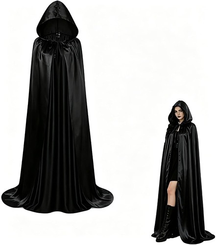 Black cape 150cm - black,