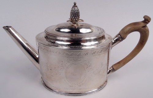 Hester bateman teapot antique - hester,