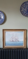Vintage Oil Painting Signed By