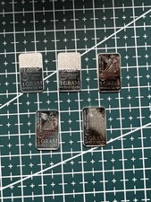 5x Wessex Mint 1g Silver Bars