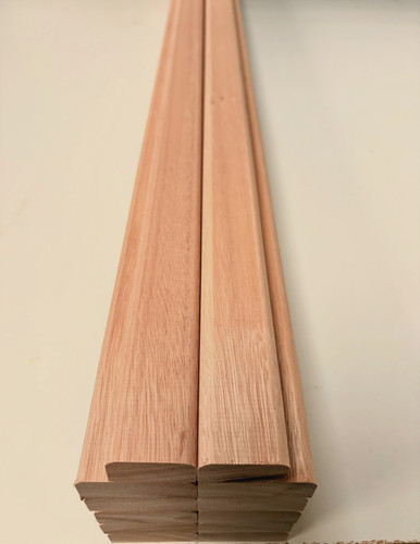 Red grandis battens 850mm - battens,
