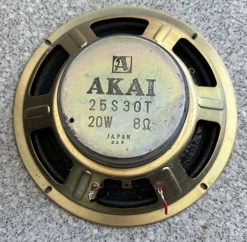 Akai 25s 30t woofer speaker - akai,