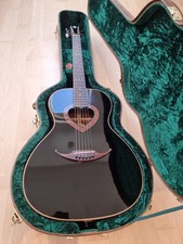 AC Parlour Guitar Black Gloss