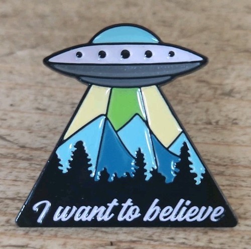 Files enamel pin badge i - files,