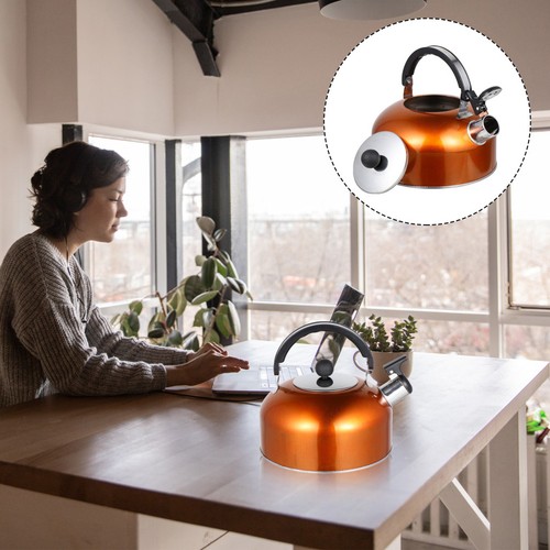 Boiling tea kettle whistling - tea,