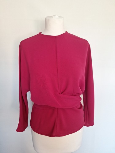 Topshop cerise pink top size - cerise,