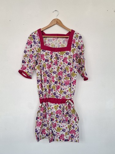 Vtg drop waist dress size - waist,