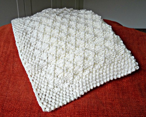 Baby blanket easy knitting - easy,