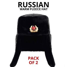 2Pack Russian Trapper Hat Warm