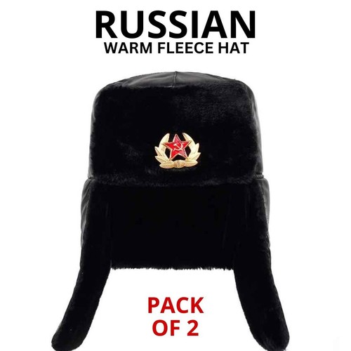 2pack russian trapper hat - russian,