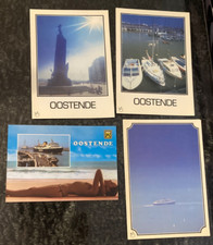 4 unused postcard Oostende /