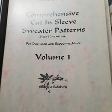 Passap E6000/ Duomatic Metbury pattern book 