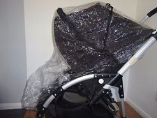 New RAINCOVER Zipped to fit Bugaboo Bee, Bee Plus, Bee 3, Pushchair Seat Unit