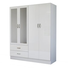 High Gloss Wooden 4 Door