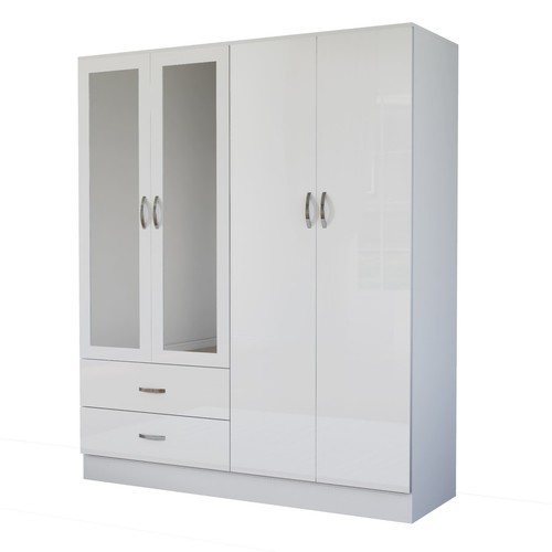 High gloss wooden door - high,