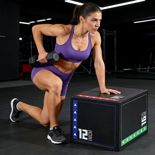 Plyo gym leap training - plyo,