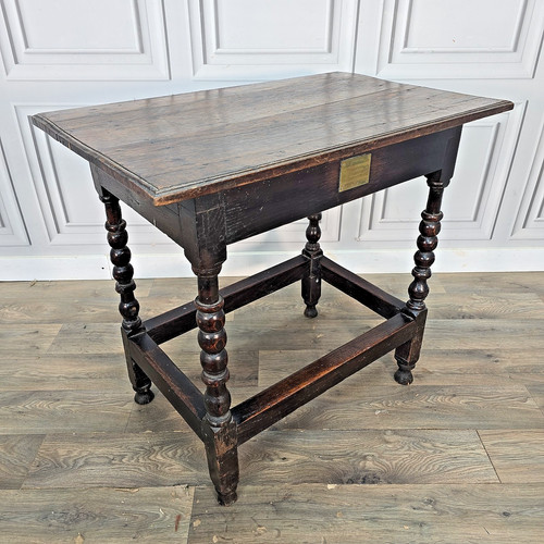 Antique oak side - antique, hall