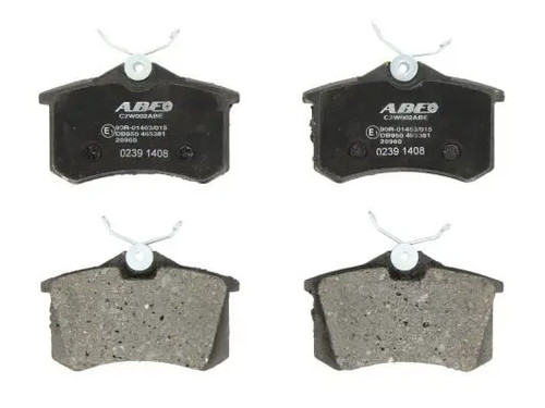 Brake pads rear axle - brake,