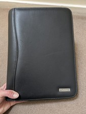 Black Franklin Covey 7 Hole Immitation leather Ringbinder