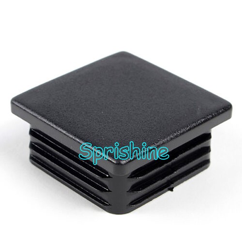 Square plastic black blanking - black,