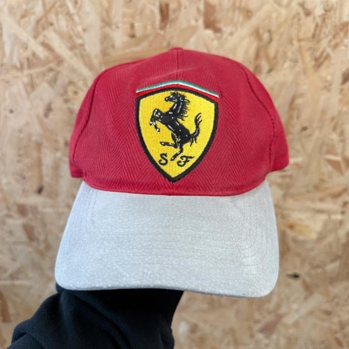 Vintage 90s ferrari strap - vintage, back