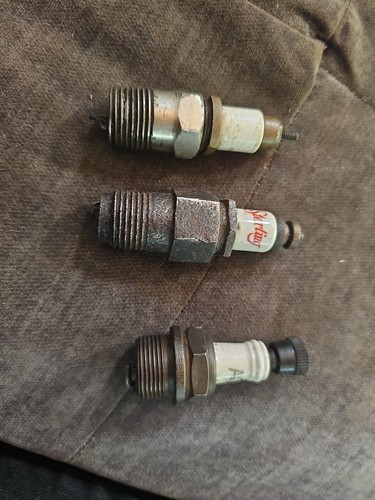 Vintage spark plug lot - plug, of