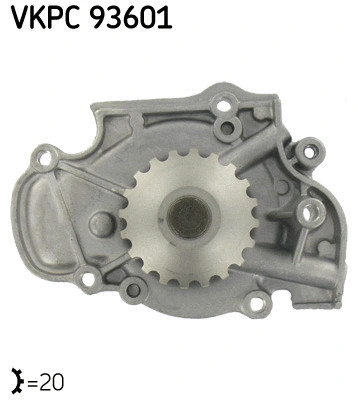 Water pump engine cooling - water,