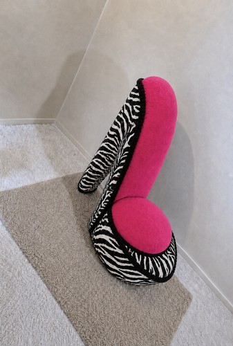 Y2k high heel shoe chair - y2k,