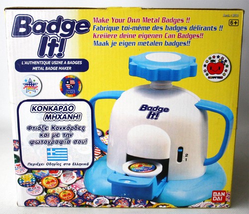 Rare badge machine - badge, make