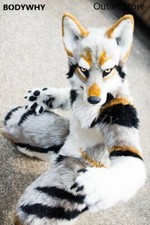 New Husky Dog Fox Mascot