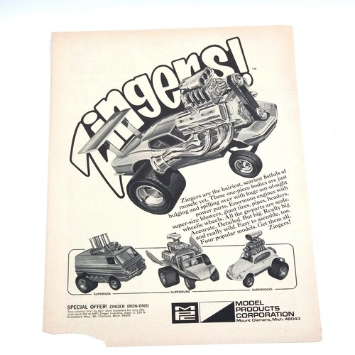 Vintage mpc zingers rat fink - rat,