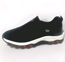 UFK Sport Men's Slip On Black Faux Suede Sneakers US 12