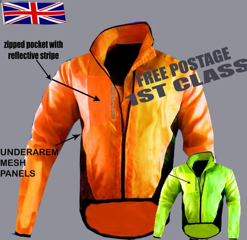 Cycling jacket viz highly - cycling,