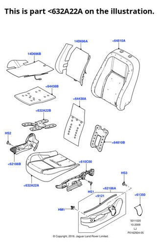 Land rover genuine pad - genuine,