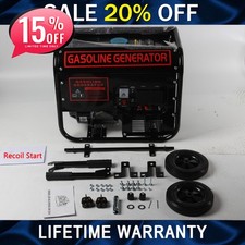 Portable Petrol Generator 3kW 13HP 15L Tank OHV 4 Stroke Recoil Start 220V 50Hz