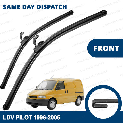 Front windscreen flat - front, 15"
