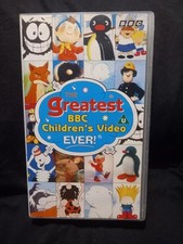 Greatest Ever Children's TV Favourites VHS - Rare Kids Video Tape BBC