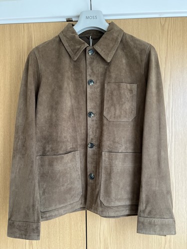 Moss taupe brown - taupe, genuine