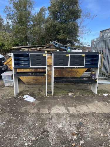 Van racking shelving - van,