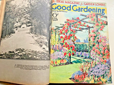 Vintage 1938 Good Gardening