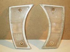 PAIR OF VOLVO 144 140 (1973-1975) INDICATOR SIDE LIGHT LAMP LENS LENSE x2