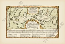 old map ROAD OF LOVE marriage