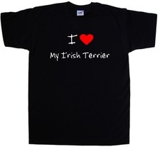 I Love Heart My Irish Terrier