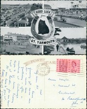 Gt Yarmouth 4 Views GB 1963 Cancel 