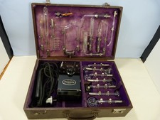 VIOLET RAY MACHINE 19 / 20 GLASS ELECTRODES - SPARES OR REPAIRS ELECTROTHERAPY