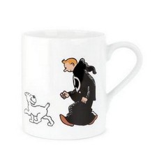 Tintin and Snowy porcelain mug