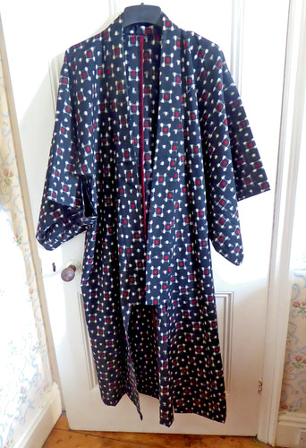 Vintage men japanese ikat - vintage,
